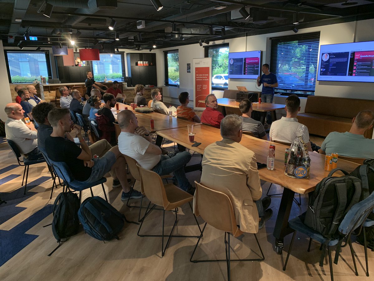 Dutch Azure Meetup tweet media