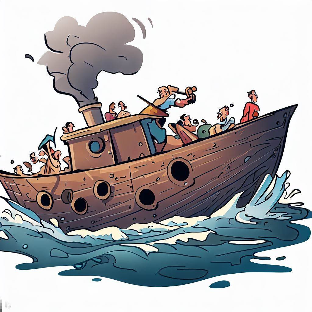 @MrAndyNgo the ship is sinking, why not add more people. What can go wrong?