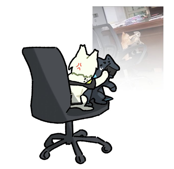 「monitor office chair」 illustration images(Latest)