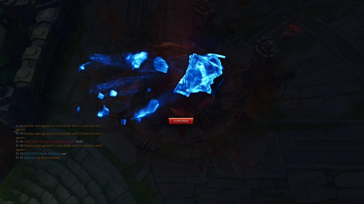 hab ich auch noch nicht gesehen, Remake mit 5 Stimmen?
hat laut after Lobby wohl jemanden 31LP gekostet. 
Starke Leistung Riot mal wieder