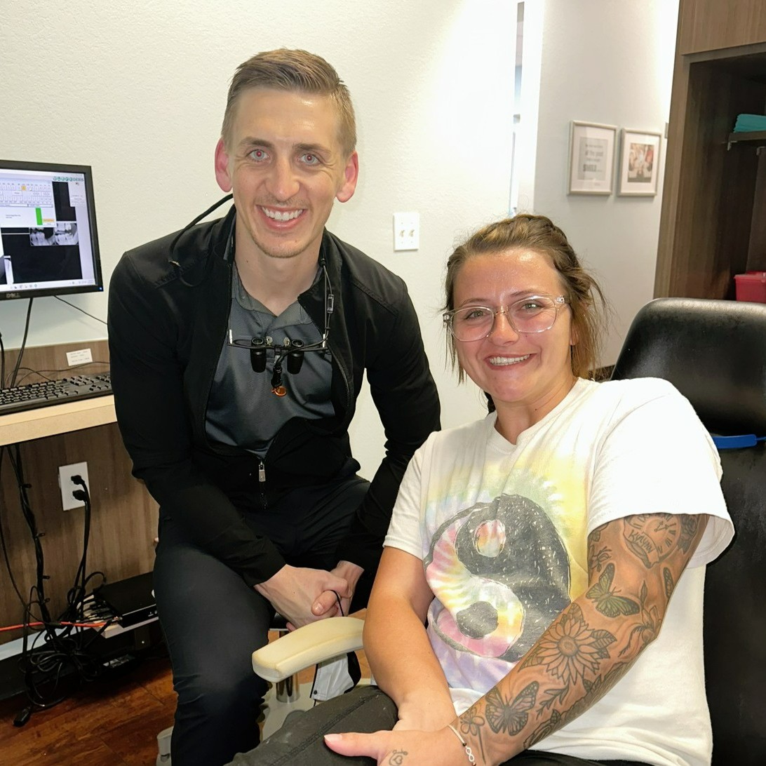 TheSpringDental's tweet photo. Mother's Day Smile Makeover complete at our Memorial office! We're so excited for Kaitlin to confidently rock her new smile. Thank you for trusting us with this process, Kaitlin. We couldn't be more happy for you! 💙 https://t.co/0cYZJrPVAc