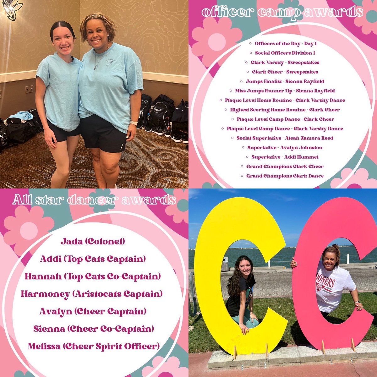 Introducing our new 2023-2024 Colonel Top Officer, Jada! She and her fellow Cougarette officers just got back from a successful week at Showmakers of America Officer Camp, and she can not wait to use everything she learned while leading our new team this year!