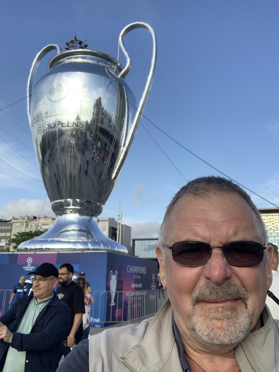 ⁦<a href="/wobblyclark/">Ivan Clark</a>⁩ Congrats on Prague….looked a hoot! In Istanbul atm for ECL Final , here’s a sneak replica preview of what could be yours in 2 years time! start saving!