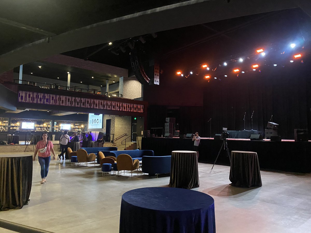 vsawkar's tweet photo. Sneak peek at new @UptownTheaterMN! Sweet space! https://t.co/3VJUa16gN8