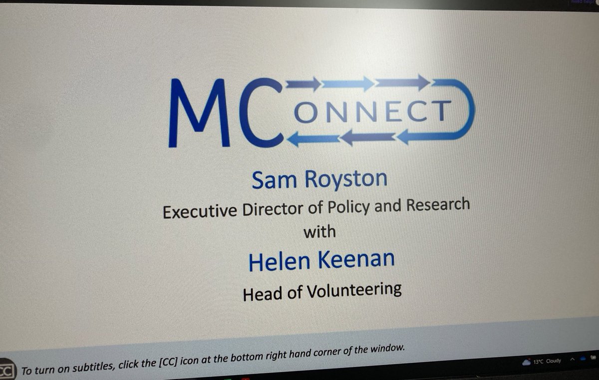 Jennifer Cathcart (@jenncathcart19) on Twitter photo One last hurrah for #VolunteersWeek2023 <a href="/mariecurieuk/">Marie Curie</a> today!
Great to hear Helen share with our whole organisation just some of the highlights of the last week, and celebrate the incredible role our #volunteers play at Marie Curie 🌼
Brilliant to hear an update from Sam too! One last hurrah for #VolunteersWeek2023 <a href="/mariecurieuk/">Marie Curie</a> today!
Great to hear Helen share with our whole organisation just some of the highlights of the last week, and celebrate the incredible role our #volunteers play at Marie Curie 🌼
Brilliant to hear an update from Sam too!