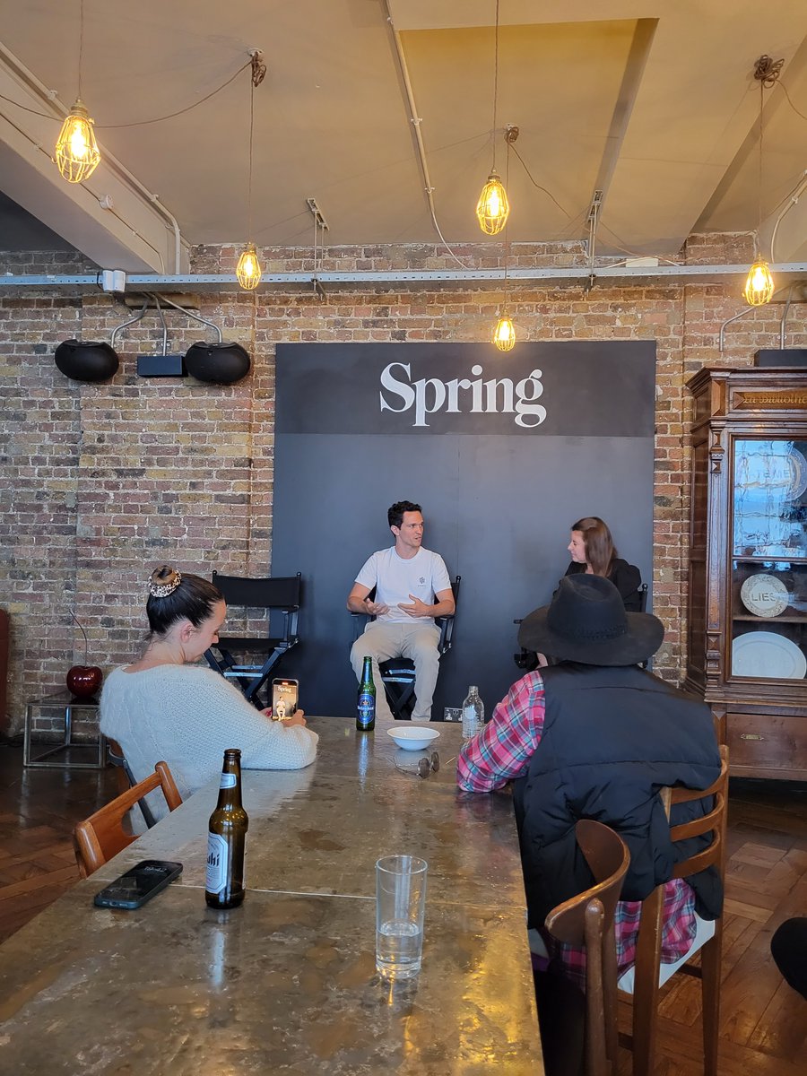 Had a blast talking #AI and <a href="/Injoyguthealth/">Injoy</a>'s future at #JoãoFerrãodosSantos' panel in London! 

Met many budding entrepreneurs and discussed João's revolutionary project: a company run by #ChatGPT as CEO. 

Now that's #innovation! 

Here's to building in public and true