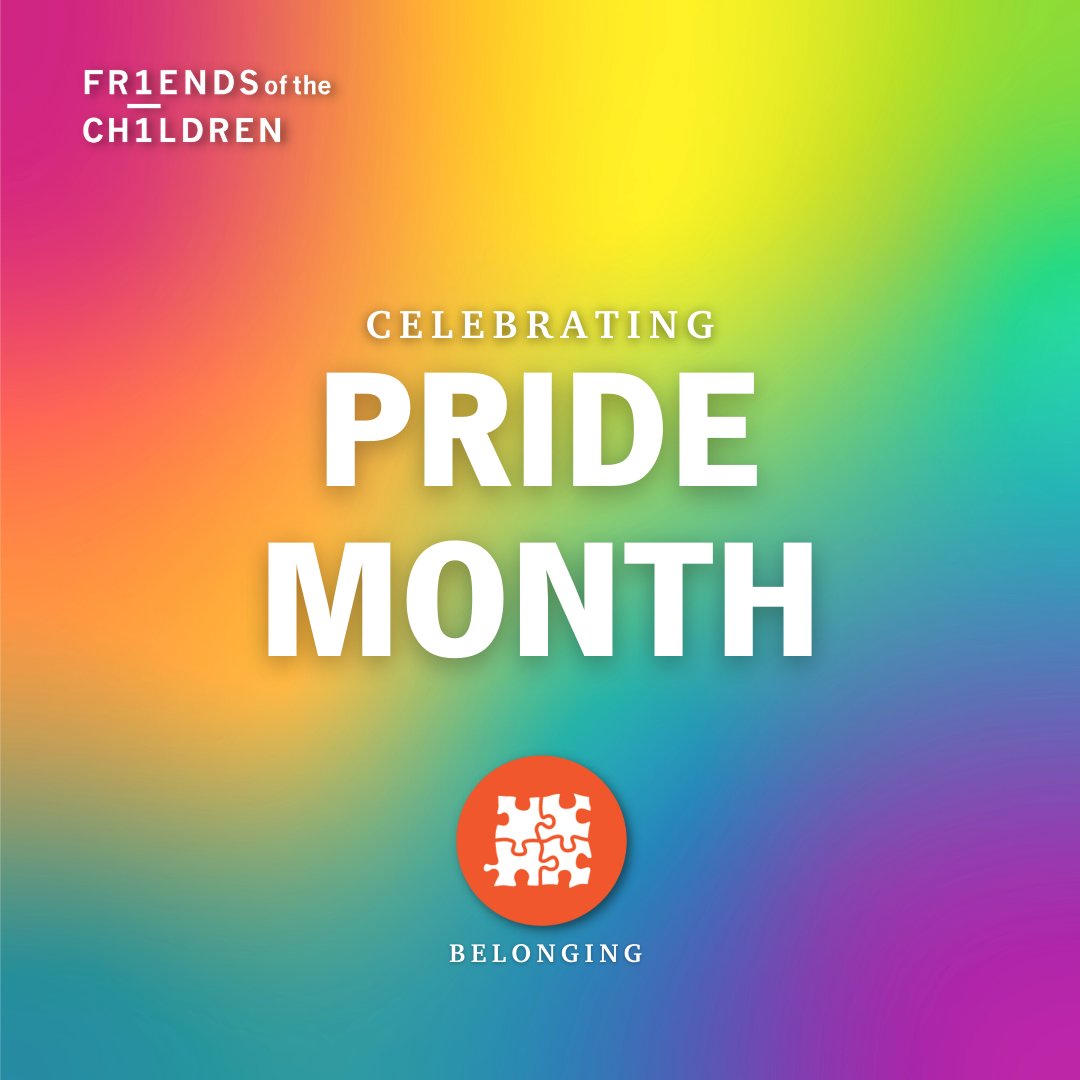 Happy Pride Month! At Friends of the Children, we believe that every child should feel a sense of belonging and have the support to achieve their hopes and dreams. Join us as we celebrate Pride, belonging, and love! Read more: bit.ly/42lqIGF