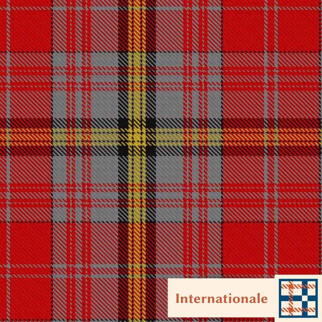 The Internationale #Tartan represents social justice movements globally and honours Suffragettes' battle hymn with its gold, red, and grey colours bit.ly/3J5naBw #SocialJustice #Equality #SocEnt #EarlyBiz