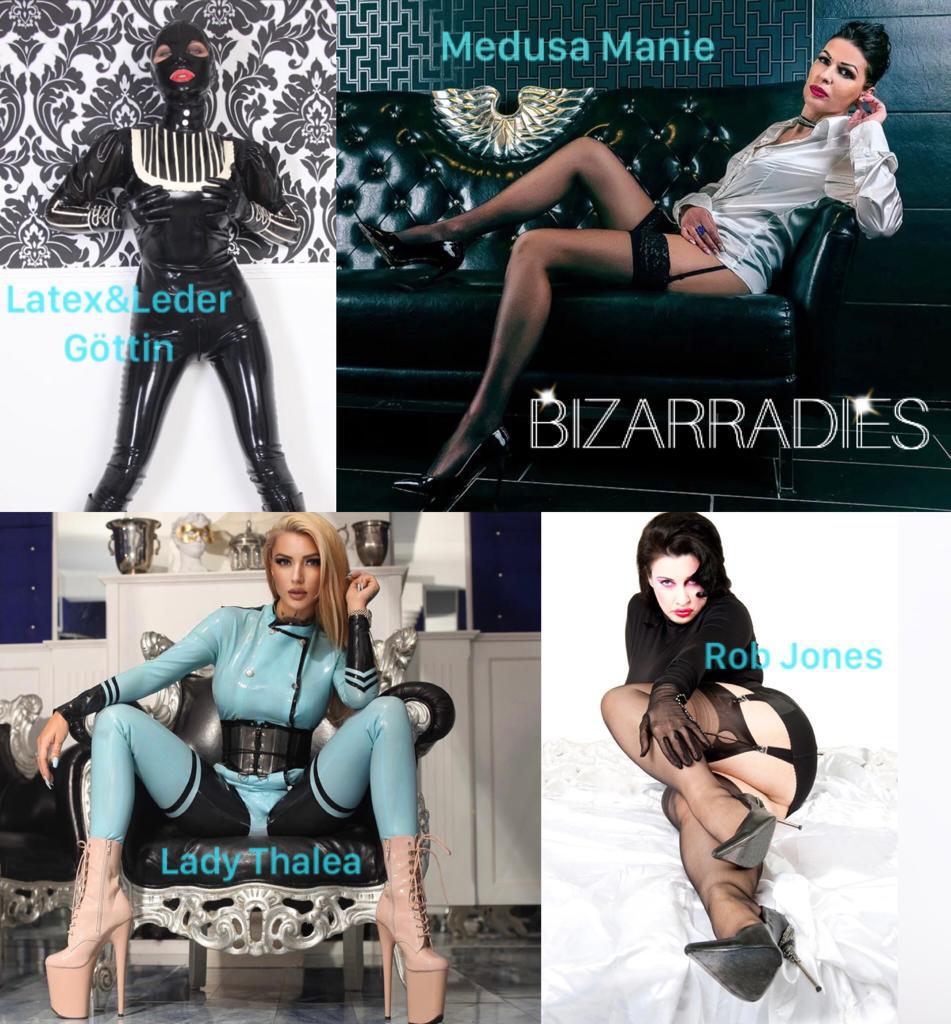 23.06 München safe the date, #Bizarradies, #LadyMedusaMani, #LatexundLederGöttin,#LadyThallea,#RobJones 24/7 Professionelle Ladies Play Party