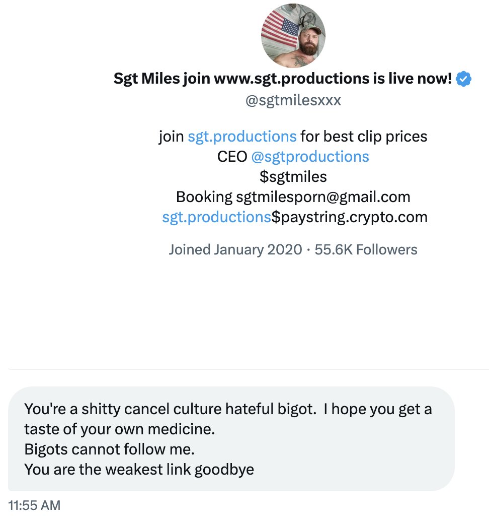 Male P Stars on Twitter "I speak out against 2 antiLGBTQ+ porn actors