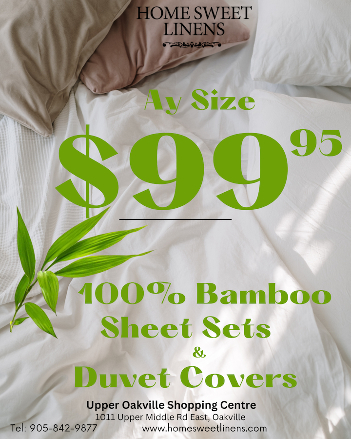 Bamboo Sheets &amp; Duvet Covers - Any Size $99.95 - mailchi.mp/d7f35244276c/b…