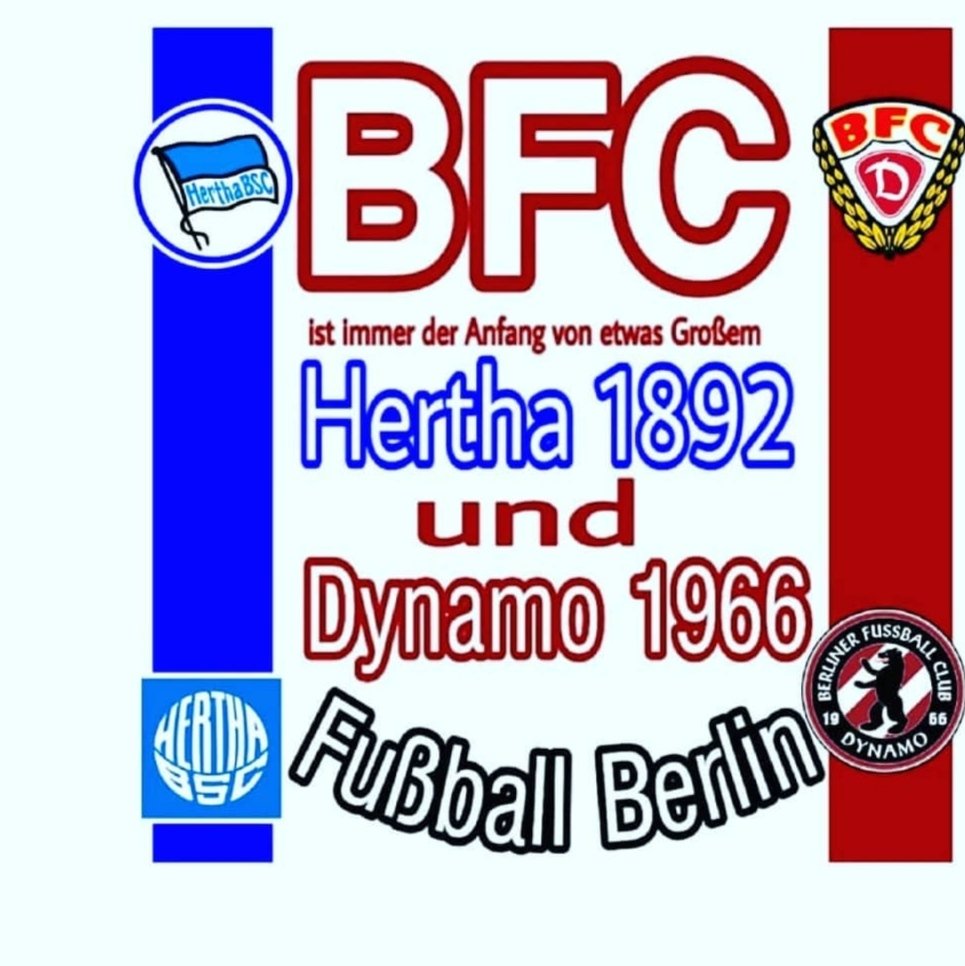@BFCDynamo Ick bin dabei
🔵⚪ Hertha 🔵⚪ & 🇱🇻 BFC 🇱🇻