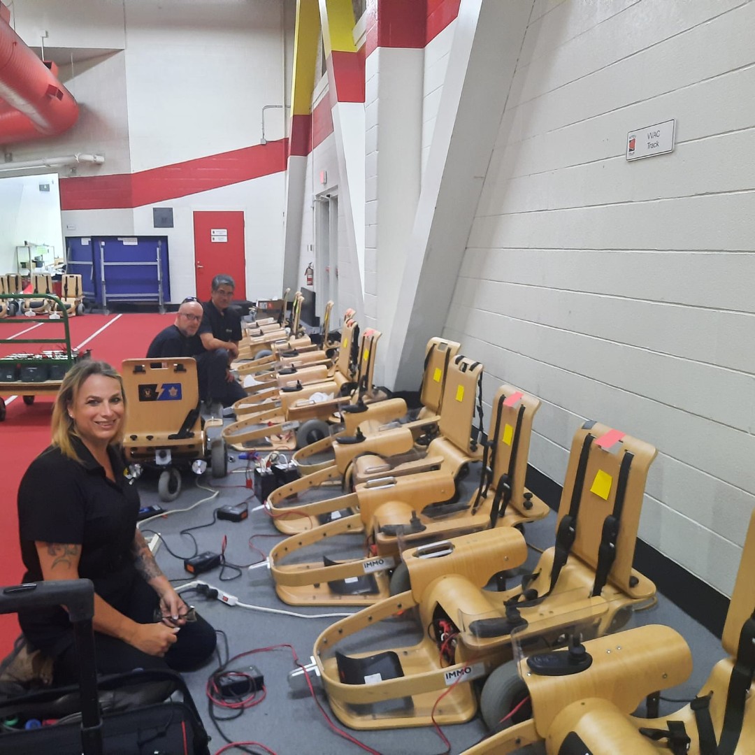 motioncares's tweet photo. Last week, Motion Toronto had the opportunity to prepare chairs for the @varietyontario Volt Hockey tournament! ππ
Motion's very own Saverio Romano, a client care coordinator in Toronto, was one of the coaches during the tournament. Great job, Saverio!
#MakeLifeAccessible https://t.co/beEajIhLTp