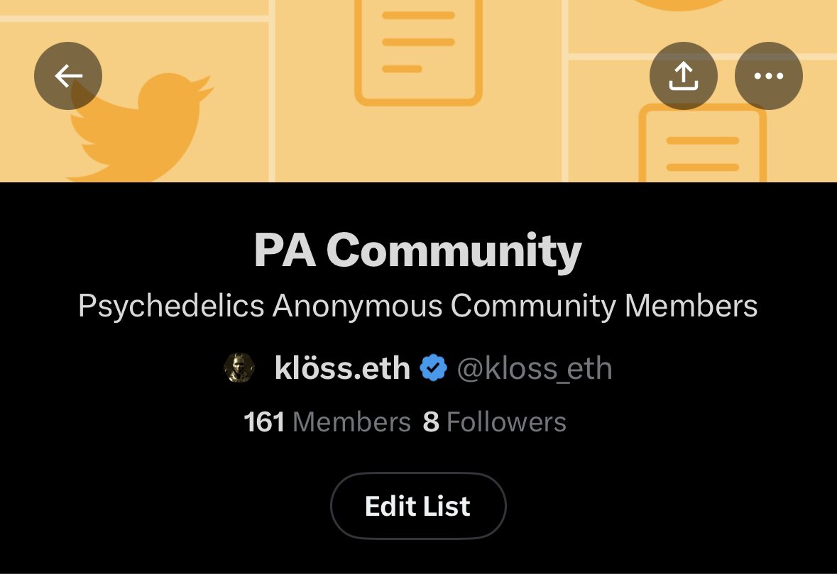 If you’re a <a href="/psychanon/"></a> holder, interact. I’m making a Twitter list for everyone still showing up so we can connect/support each other easier.

I’m also capped at adding people at around 100 at a time so please be patient as I finish out this list 🫡