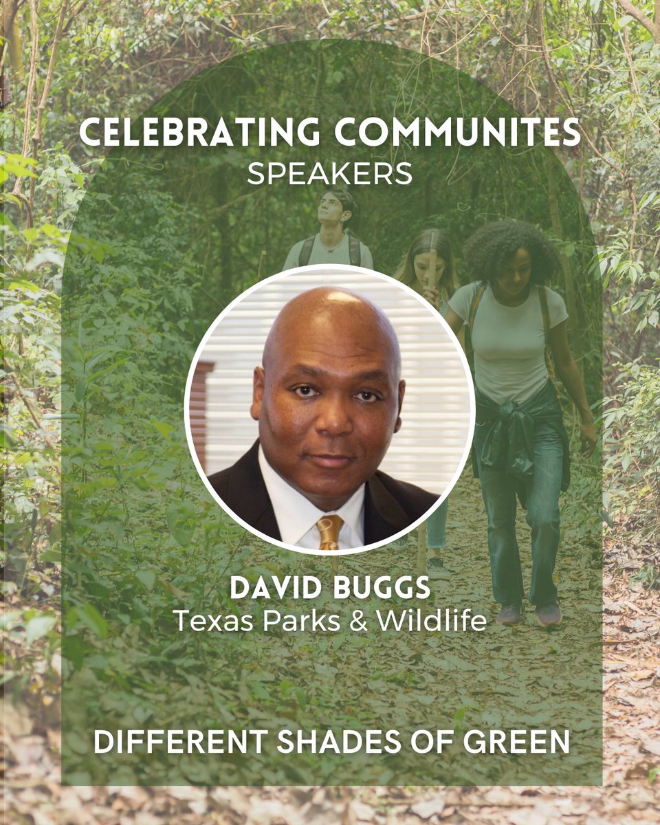Join David Buggs from TPWD for Different Shades of Green, an educational session on addressing diversity, equity, and inclusion in the field of conservation. Want to know more? Register for the KTB Celebrating Communities Conference! ktb.org/2023-conferenc… #ktbconference2023