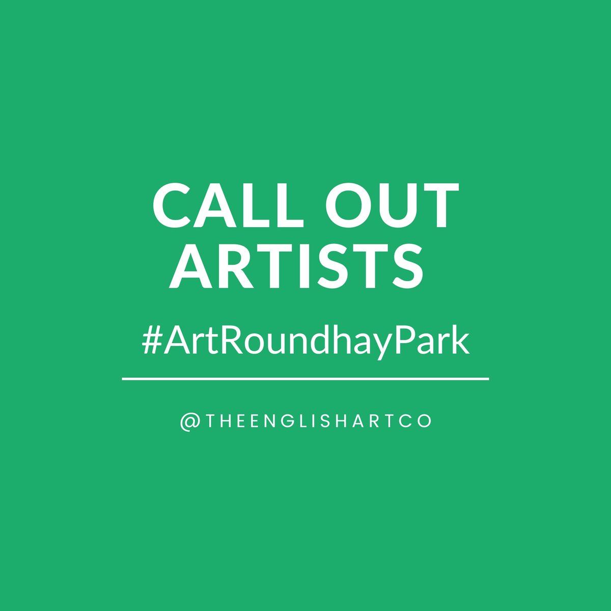 CALL OUT ARTISTS // SOON ! 

Keep an eye out for our latest call out - we’ll be opening out for submissions soon.

Deadline: 5.7.23

buff.ly/3qBR228

#artistcallout #ArtRoundhayPark #RoundhayPark #Leeds #newexhibition #visitleeds #ceramics #art #abstract #mixedmedia