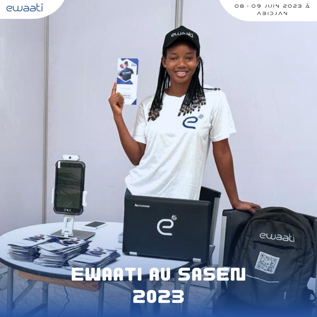 EWaati's tweet photo. 1ère journée d'EWAATI à #SASEN_2023
Restez à l'écoute pour plus de mises à jour passionnantes sur notre passage à SASEN 2023 ! 📢🚀

#EWAATI #FastTrackTech #SASEN2023 #Innovation #Afrique https://t.co/zQuMflH5Tk