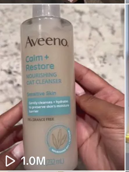 Hit 1 million views on a Paid Sponsorship with Aveeno! So exciting! Been getting all types of inbounds!🙌🏾🎉