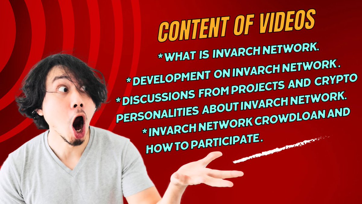 jesseblessed3's tweet photo. Join the @InvArchNetwork crowdloan loan event today and participate in #InvArchNetwork development. 
Learn about the benefits of supporting this innovative project and how you can contribute to its success. Don't miss out on this exciting opportunity to be a part of the future. https://t.co/8TJxtSciGv