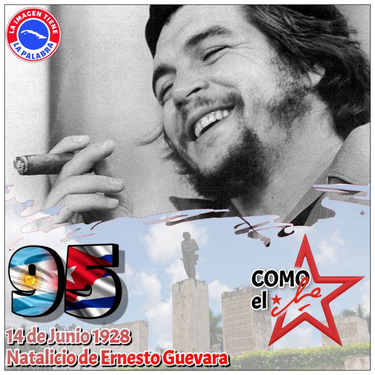 #Cuba #CheVive ¡Su ejemplo personal y legado, trascienden en el tiempo! #CiegodeAvila.