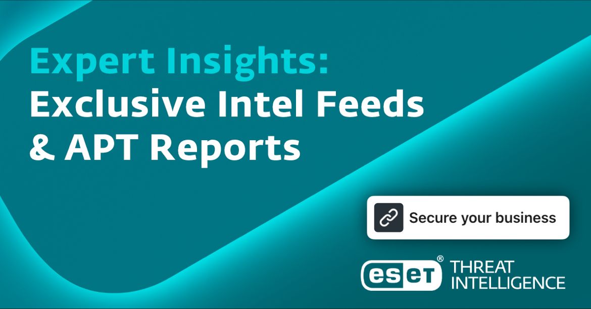 🔎 ESET Threat Intelligence - Navigate the cyber threat landscape with confidence. 

Access strategic intelligence to uncover hidden risks, identify emerging trends and make informed decisions. 📊 #ThreatIntelligence #StayInformed

(1/5)