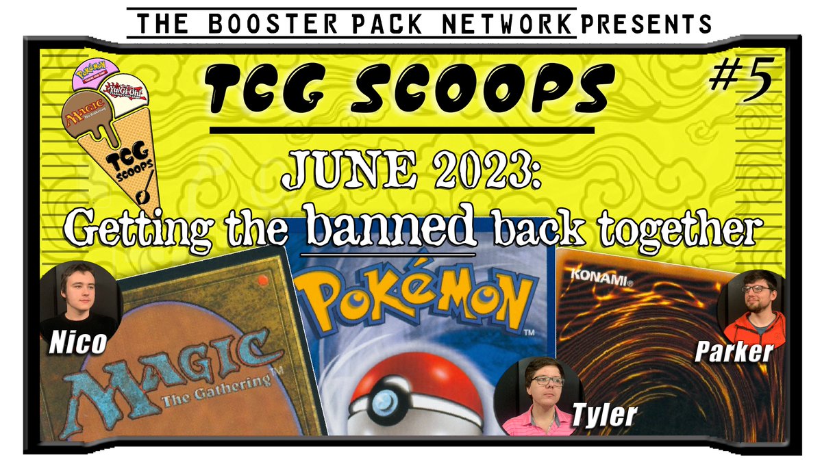 Yu-gi-oh bans, Pokemon cheats &amp; Magic standardizes!

All that news and much more on the latest TCG SCOOPS.

Watch or listen here—

🎧: tinyurl.com/TCGSCOOPS5
📺: youtu.be/HJtri4nzWSs