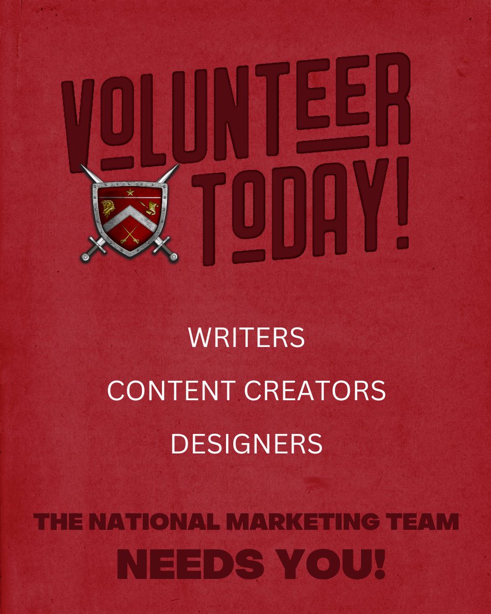 Whether you're a writer, designer, photographer, animator we have a spot for you on the Natl. Marketing Team! Sign up to volunteer at linktr.ee/ODPhi1987 or reach out to VP of Marketing, Zach Dominguez at vp.marketing@omegadeltaphi.org for any questions.