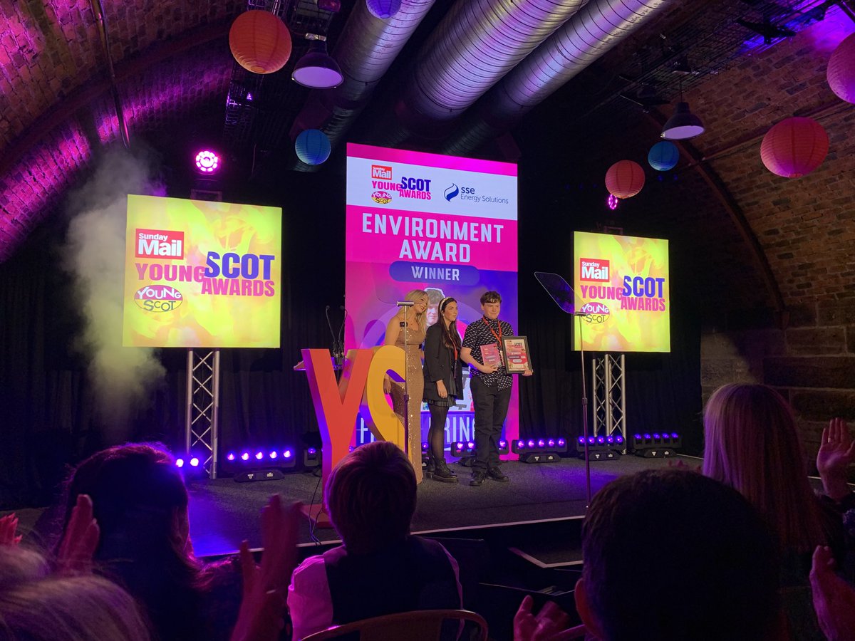 Barry_Fisher01's tweet photo. Congratulations to Findlay on winning the #YSaward for the #environment https://t.co/miLhA4SokE
