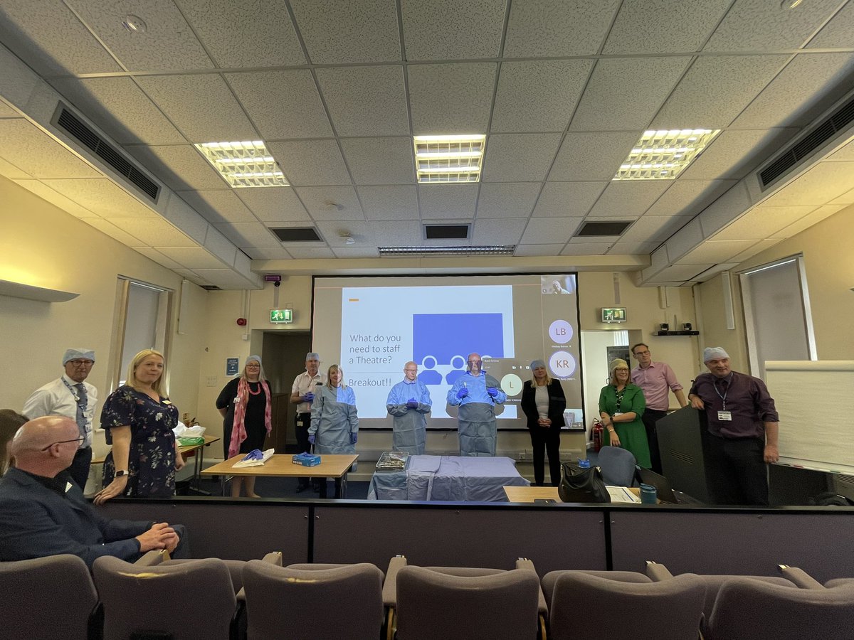 Mahmud Nawaz (@mahmudnawaz) on Twitter photo How many roles do you need to run an operating theatre?
Great learning & participation at our <a href="/MidYorkshireNHS/">Mid Yorkshire Teaching NHS Trust</a> #BoardSeminar today brilliantly led by @Miss_KeelyR & <a href="/yarwood_jamie/">jamie yarwood</a> at #Dewsbury #Hospital How many roles do you need to run an operating theatre?
Great learning & participation at our <a href="/MidYorkshireNHS/">Mid Yorkshire Teaching NHS Trust</a> #BoardSeminar today brilliantly led by @Miss_KeelyR & <a href="/yarwood_jamie/">jamie yarwood</a> at #Dewsbury #Hospital