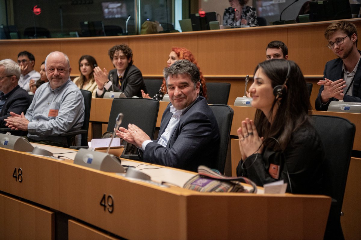 LikaZakaryan's tweet photo. The event "Silent Siege of Nagorno Karabakh" was held in @EUparliament, where I told about the humanitarian crisis in Artsakh, shared the feelings and concerns of people. We also screened an extract from the documentary @invisiblerepub.  

Thanks to @fxbellamy for this chance! https://t.co/Nrm8alc961