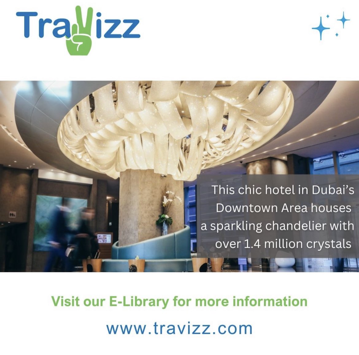 As you enter this iconic hotel in Dubai Downtown, behold this Chandelier with a million crystals

Discover more about this luxurious property at Travizz.com

#dubaihotels #leisuretravel #visitdubai #dubai  #travelexpert #travelconsultant #travelagent #AUSvIND #INDvAUS