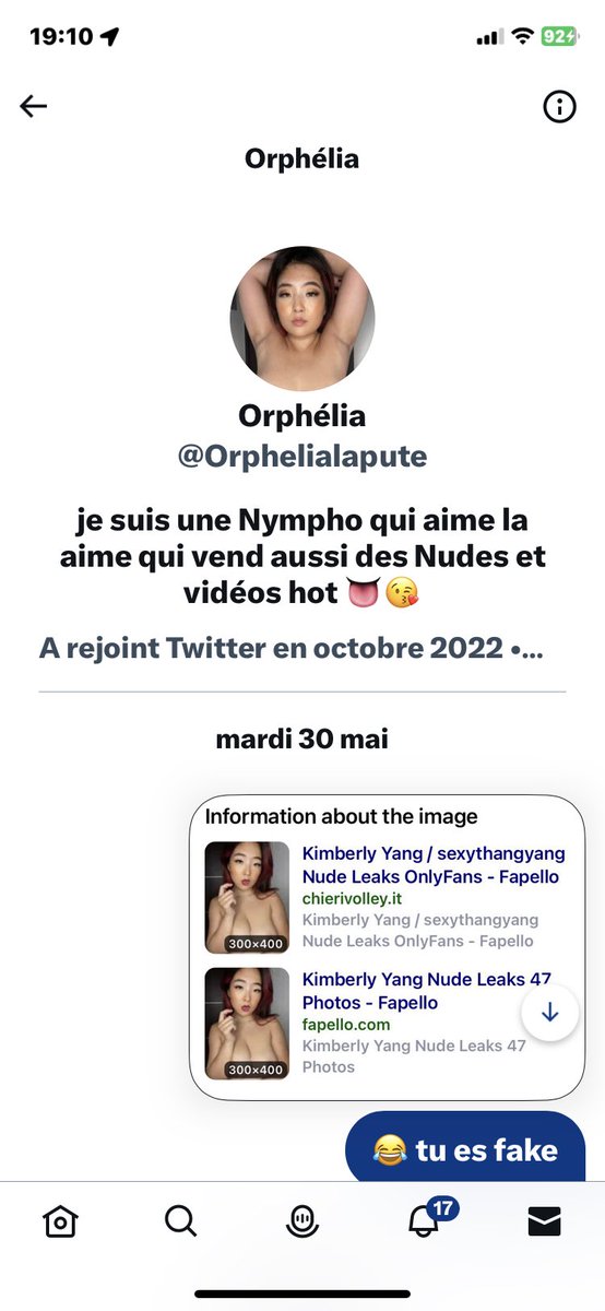 dartpointu's tweet photo. Elle est fake https://t.co/jSWgRwUVDF