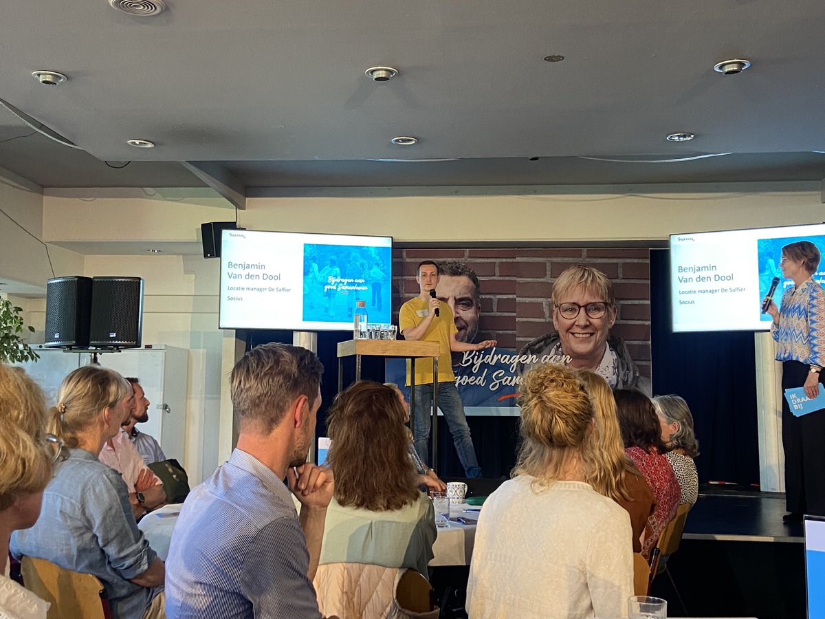 Boeiende middag in De Saffier over Gemengd Wonen nu en in de toekomst. Dank aan alle bewoners, samenwerkingspartners en collega’s uit de regio’s Utrecht en Amersfoort die hier aan een bijdrage hebben geleverd. Volle actieagenda om het gemengd wonen verder te brengen!