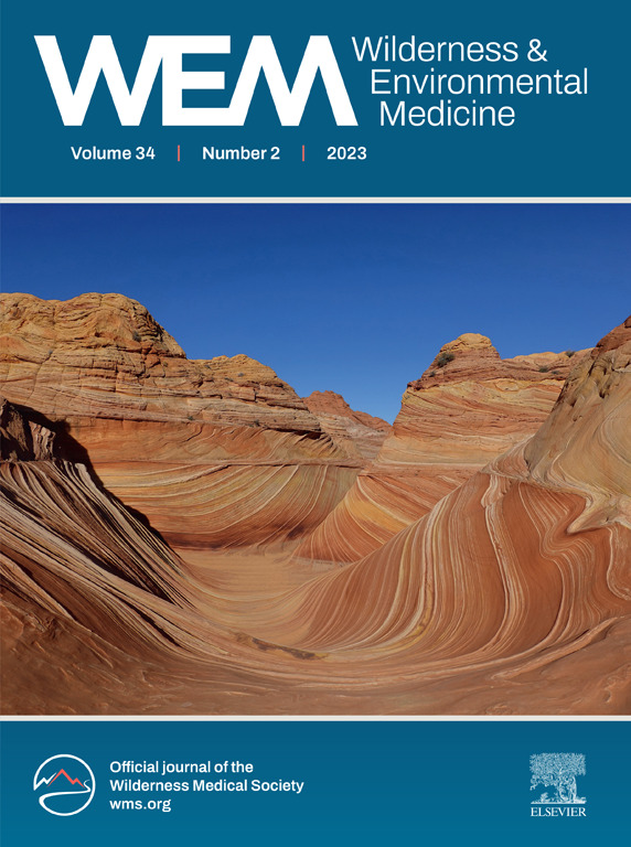 WildMedSociety's tweet photo. The June issue of WEM is now online! 
https://t.co/UENML5YJjL

#wemjournal #frostbite #40thanniversary #cardiacarrest #ultrasound #pocus #mountfuji #sailing #SAR #ultramarathon #avalanche #travelmedicine #jellyfish #spacemedine https://t.co/FhdZw4VN2G