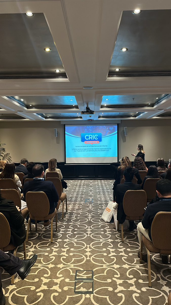 cric_ar's tweet image. Salón Blas. Claudia Hochman - Frost &amp;amp; Sullivan. CRIC 2023

#NoTeLoPodesPerder