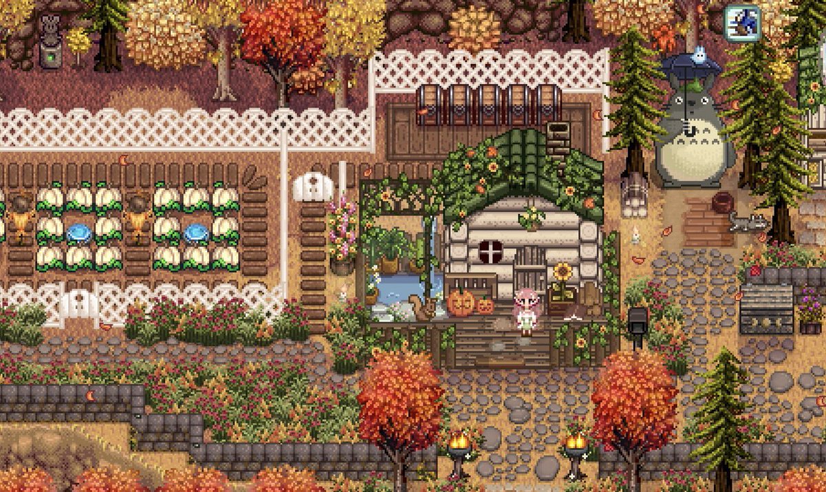 cutie farm update
fall year 2 🍁

#stardewvalley