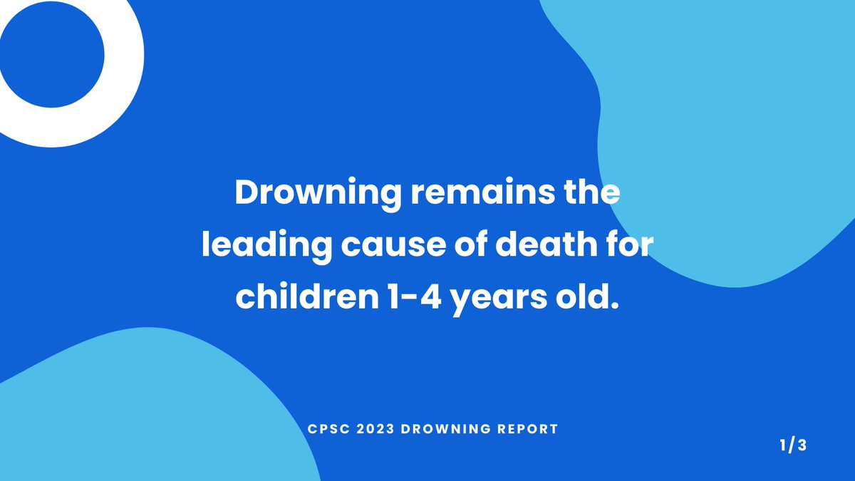 poolsafely's tweet photo. Today, #PoolSafely released its latest drowning and submersion report with new data on child drownings in pools and spas - a reminder of the importance of water safety. Follow our simple steps to prevent drownings this season and see the report here: https://t.co/pA5r7VYb1D https://t.co/L2xmma4yYx