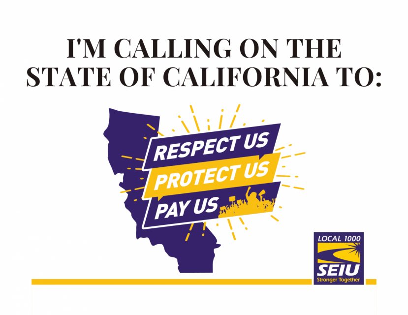 #RespectProtectPayUs @SEIU1000