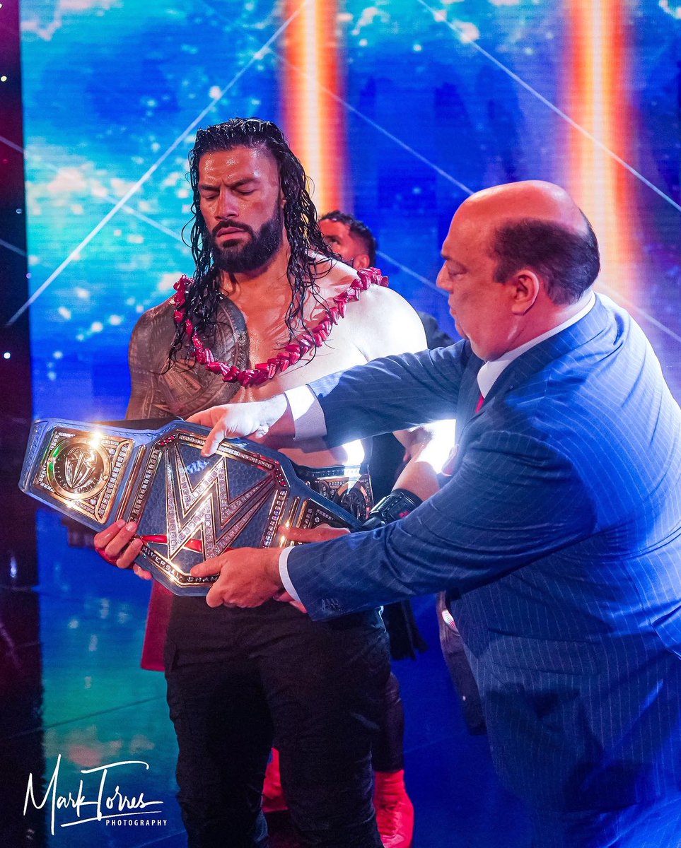 Celebrating day 1012+431 of the most historic title reign of this generation!! Tribal Chief ☝️

Your, reigning, defending undisputed WWE Universal Champion of the world.
Acknowledgement tweet.