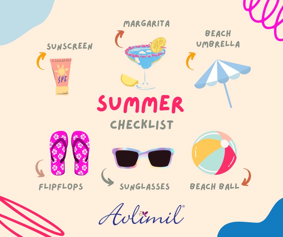 Summer Checklist to guarantee you're always prepared.

#Avlimil #buywomenowned #damiana #holistichealth #hormonalbalance #hormonalimbalance #hormonebalance #hotflashes #LearnVianda #menopause #menopauserelief #naturalsupplements #summer #Viandalife #womenshealth