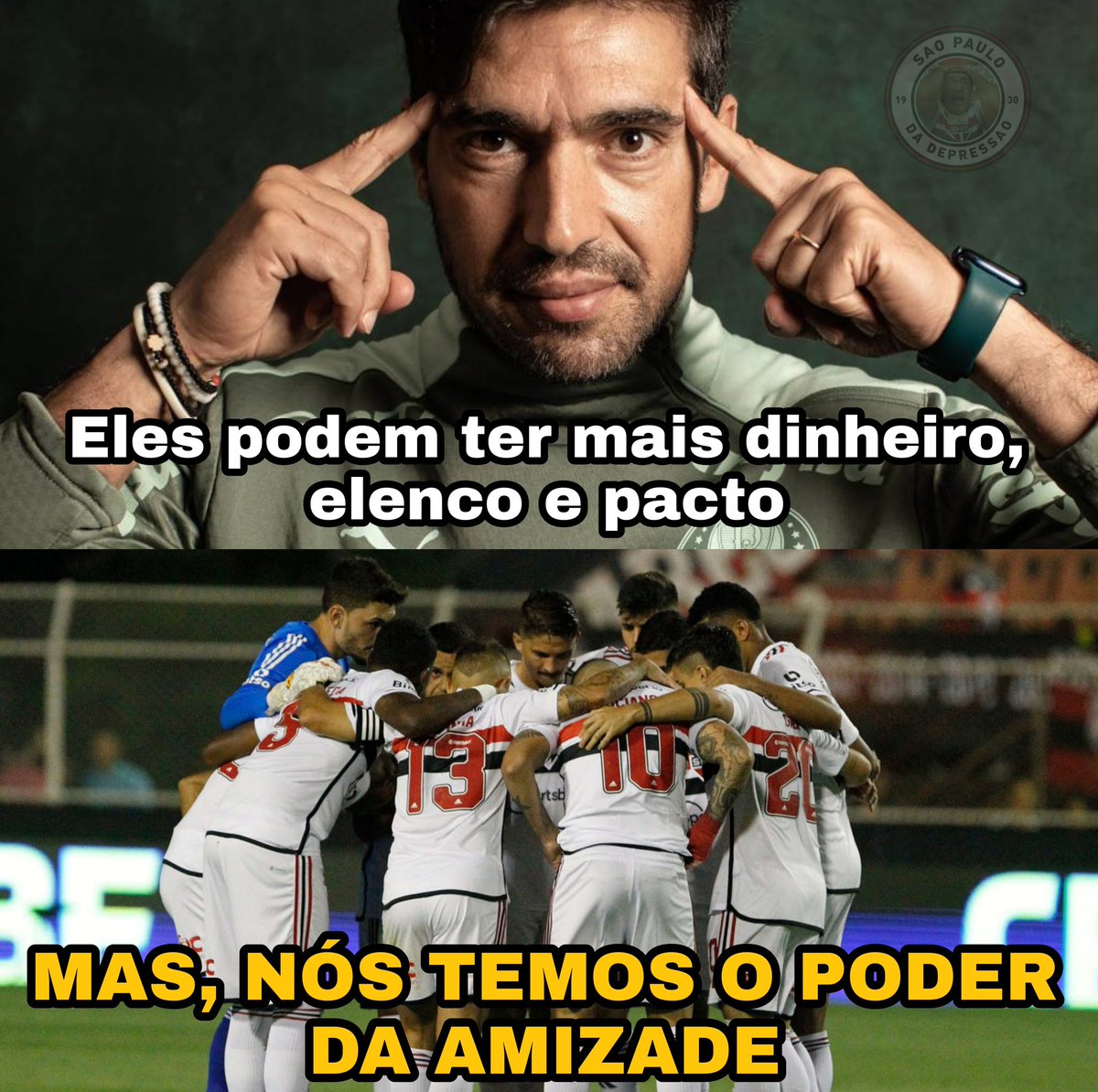 spfcdepressaao's tweet image. A SOBERBA VAI CAIR