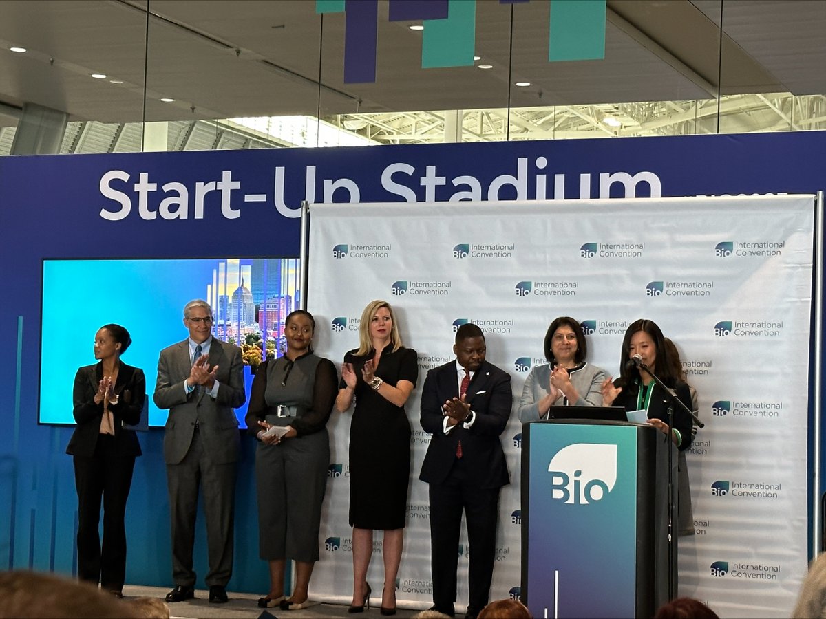 Capping off an incredible week at #BIO2023 in Boston with our wonderful team at @MassBio and our incredible CEO @KendalleOC Sincere thanks to @maura_healey & @MayorWu for showing their commitment to the Biotech Industry in Boston and all of Massachusetts