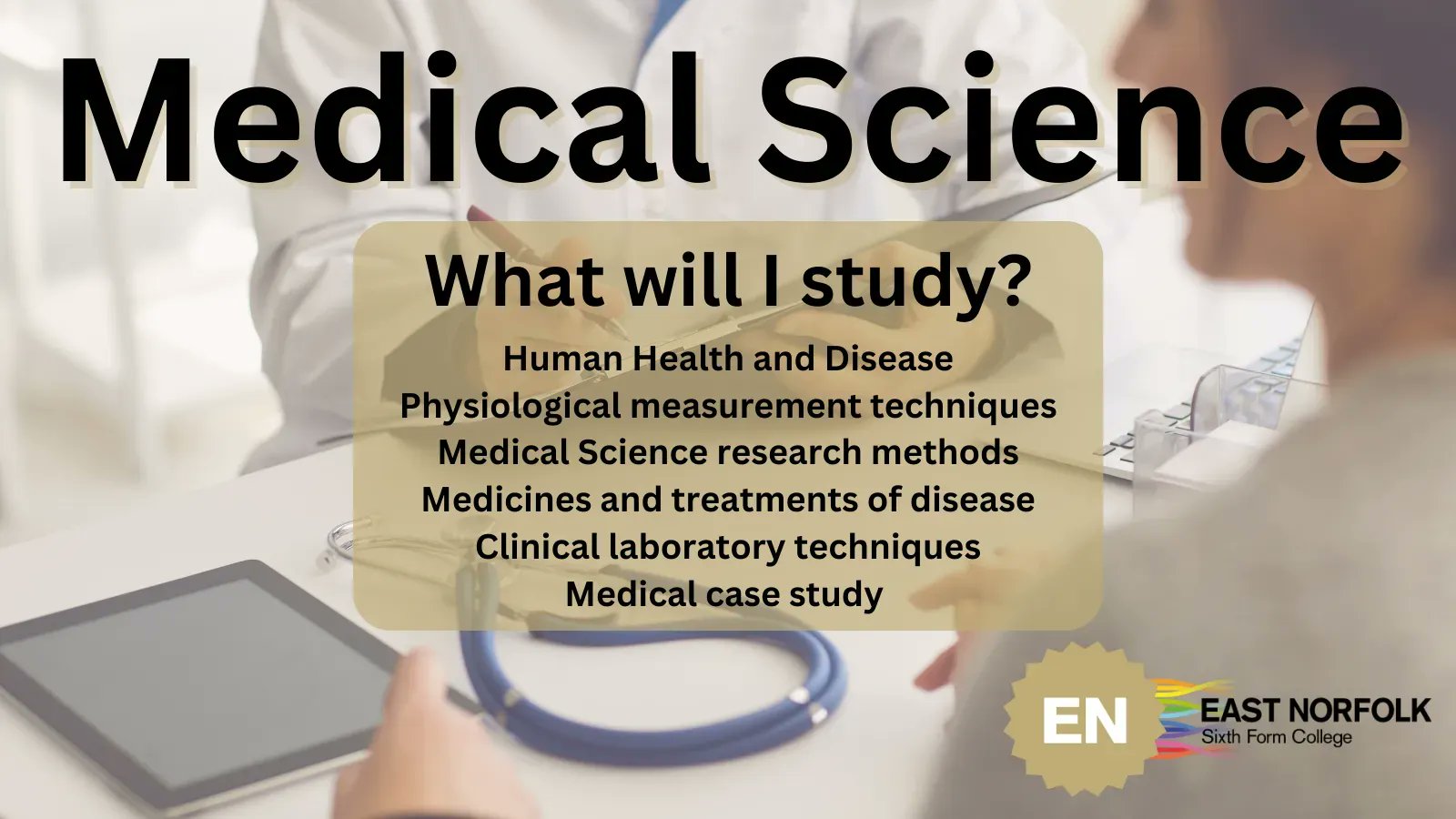 East Norfolk Sixth Form College on Twitter "Did you know you can take