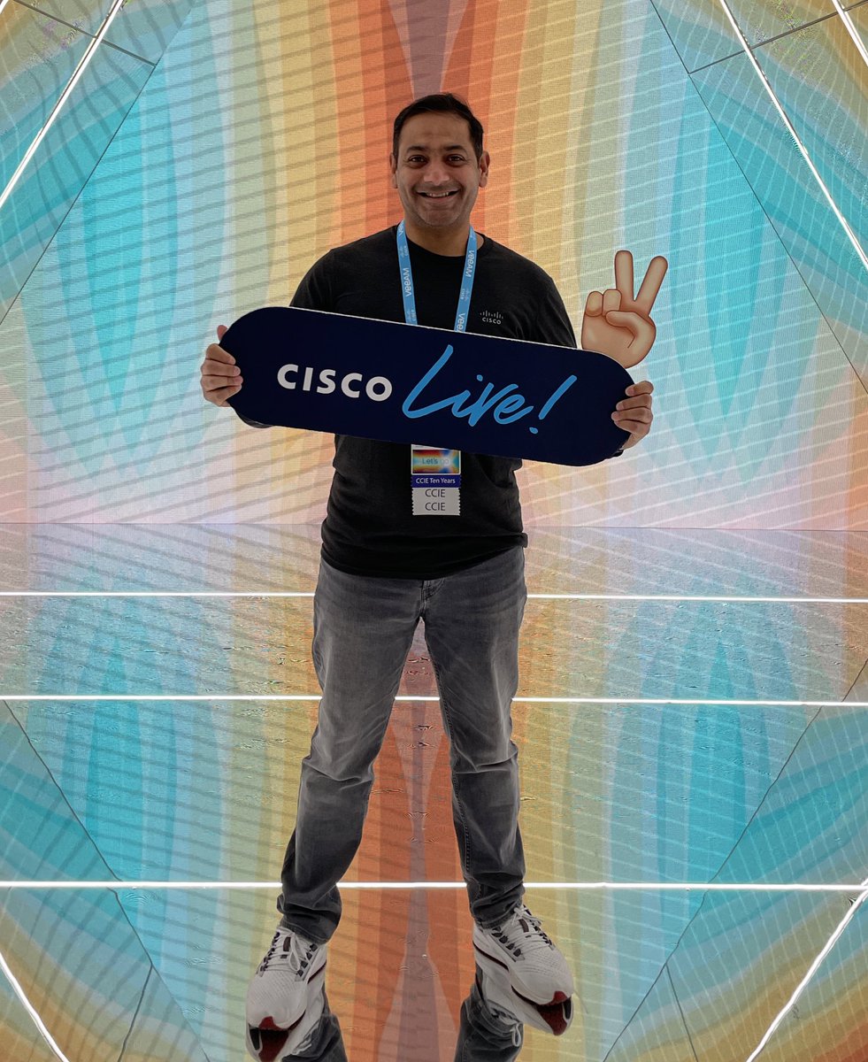 What an amazing week!

Honoured to meet my customers, partners and 

Tons of learning and collaboration with many first timers 😊✌️👌❤️

Thank you #ciscolive #ciscolive2023 
<a href="/CiscoLive/">CiscoLive</a>