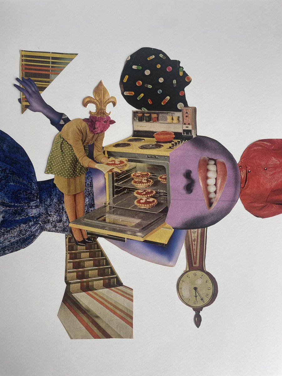 CollageDropArt's tweet photo. https://t.co/vfdokcrvnu 

"Cerebral Bake"  poem and collage art
#collageart #collage #politicalart #psychedelics #trippyart #psychedelicart #politicalart #conceptualart #truth #freedom #Bake #mentalhealth https://t.co/VJKgp3MdQ5