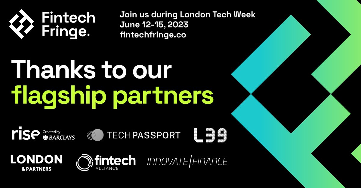 fintechfringe's tweet image. As #FintechFringe begins next week, we wanted to give another shoutout to our flagship partners. Without you this event would not be possible! 

Thanks @InnFin  @Level39CW @ThinkRiseGlobal @AllianceFintech #Techpassport @londonpartners 

Check them out - bit.ly/3otSaU4