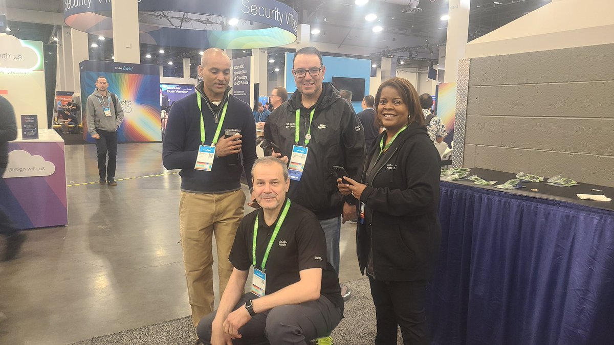 CiscoLiveTAC's tweet photo. So proud of this Leadership team who worked relentlessly everyday to make our customers feel heard and assisted!! #CiscoLive #LetsGooo #ciscotac #CiscoCX https://t.co/cfOKbBL126