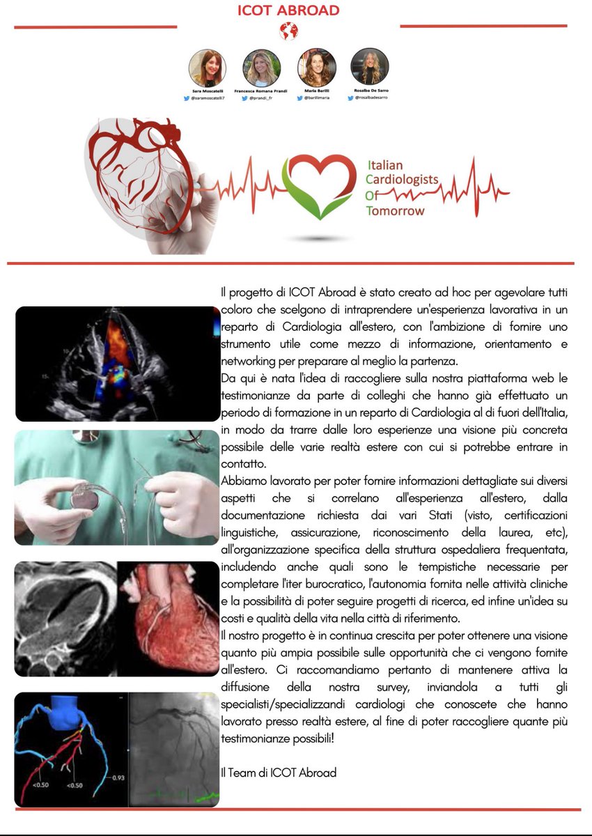 Italian Cardiologists Of Tomorrow tweet media