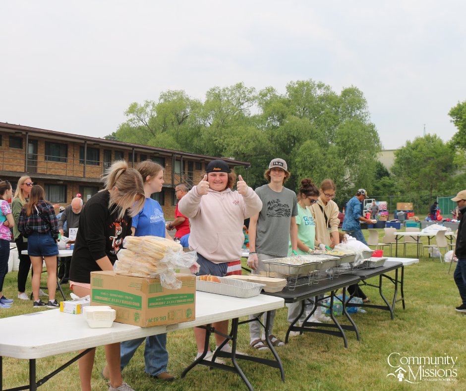 We had a huge attendance for today's Free Giveaway Day! Thankfully, our <a href="/YWmissions/">YouthWorks</a>  friends gave us many helping hands! Stay tuned to find out the date for our next event! #compassioninaction