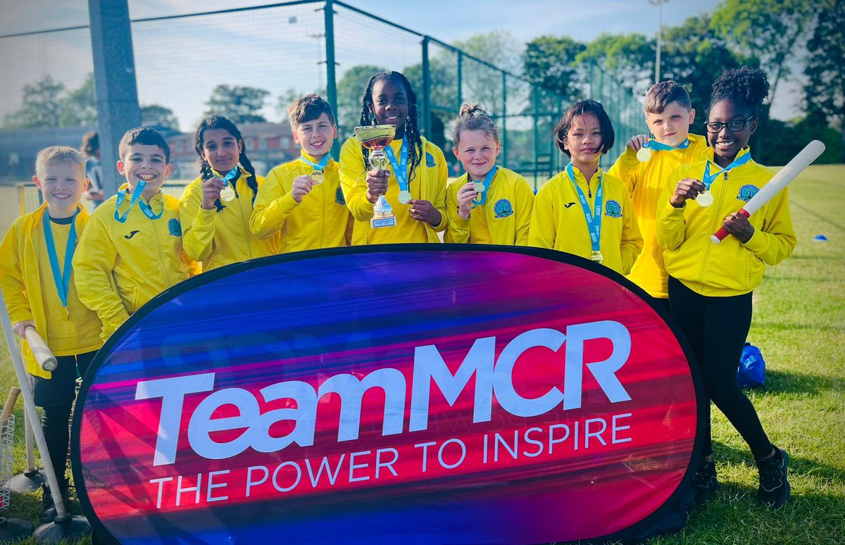 Rounders champions of Manchester! Saved their best ever performance for the final. Well done everyone! ⚾️🥇⚾️🥇⚾️🥇@mcrschoolsPE
